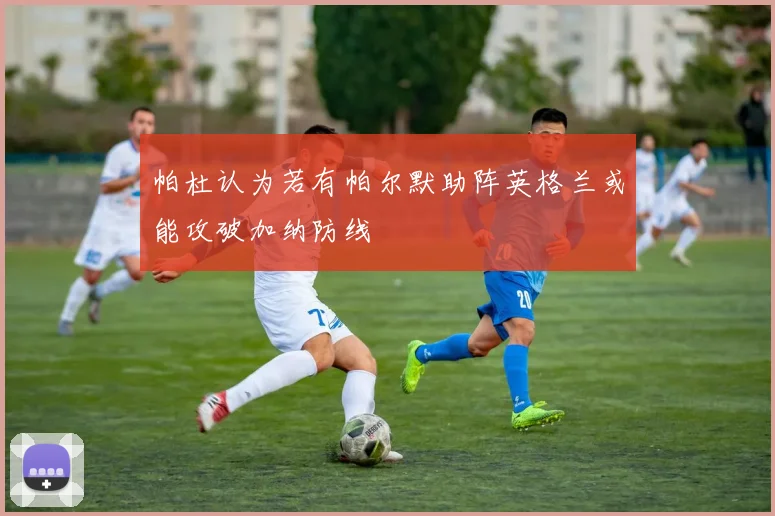 帕杜认为若有帕尔默助阵英格兰或能攻破加纳防线