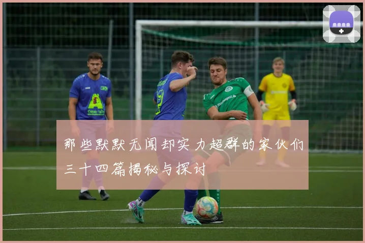 那些默默无闻却实力超群的家伙们三十四篇揭秘与探讨